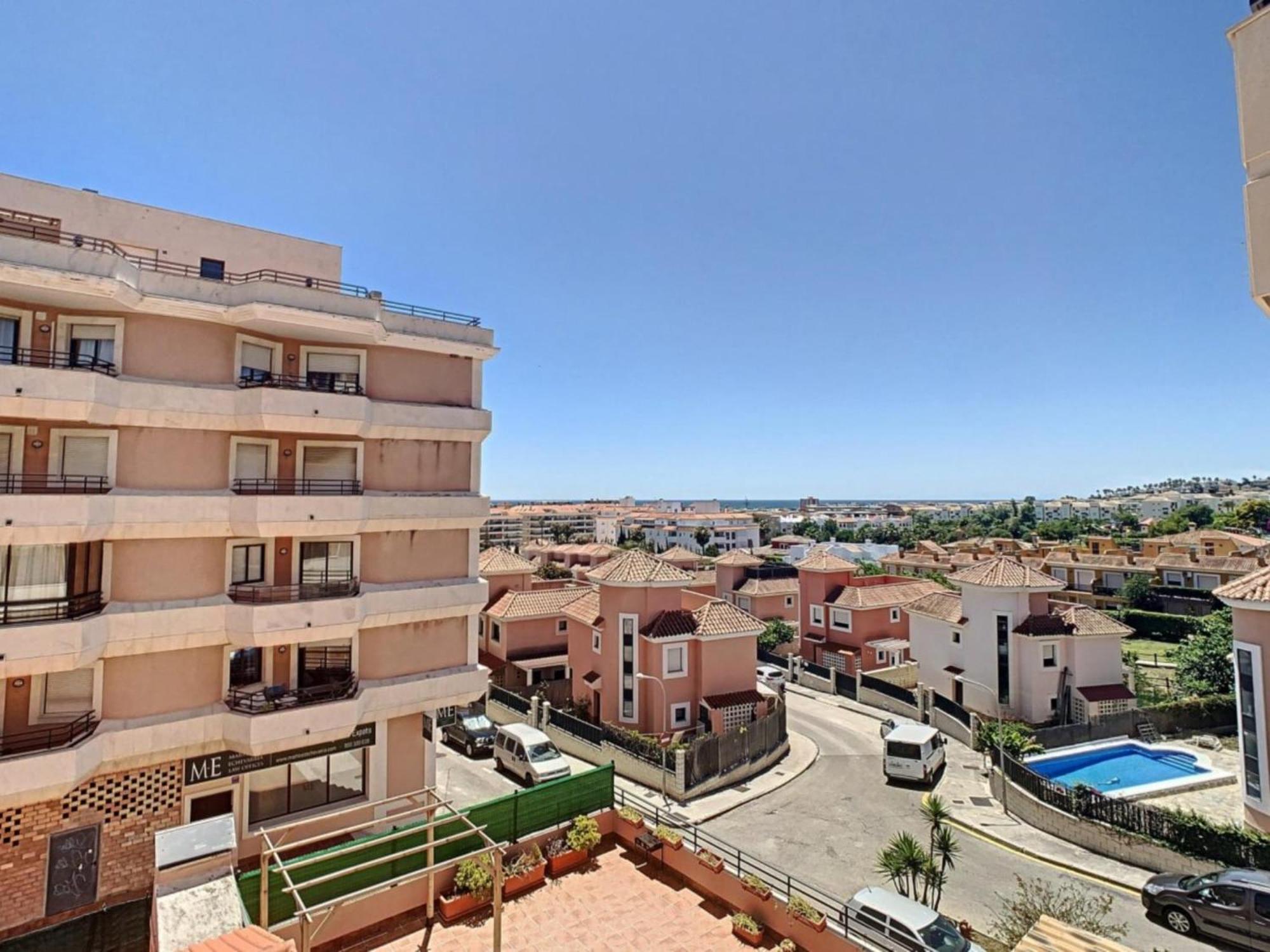 Apartamento Manilva Con Terraza Y Piscina Exterior foto