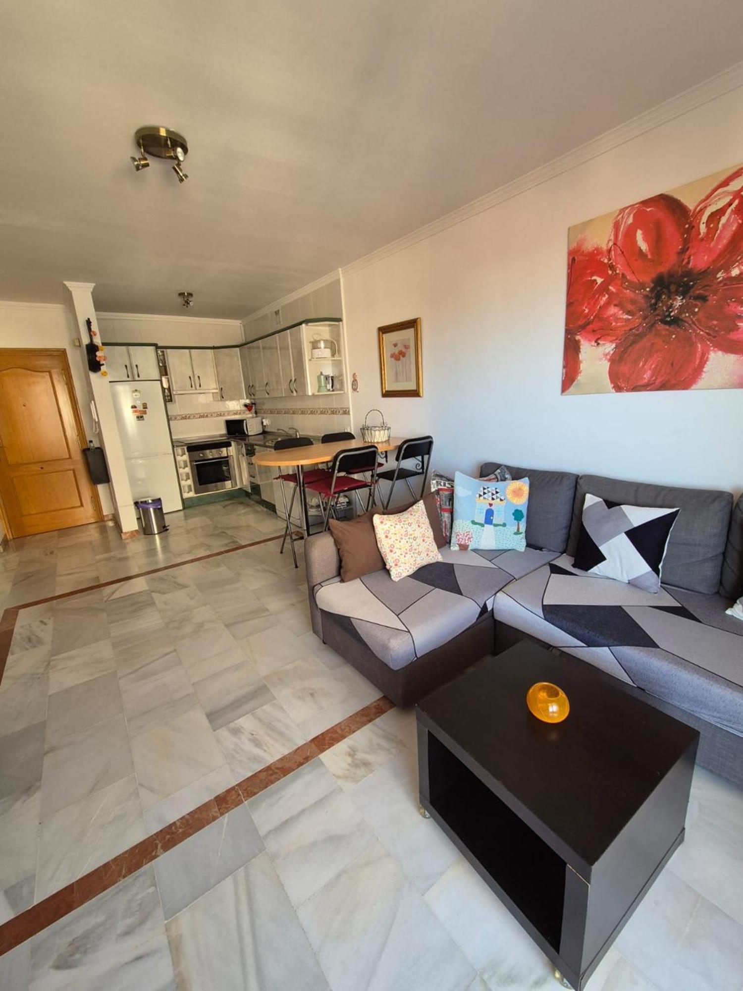 Apartamento Manilva Con Terraza Y Piscina Exterior foto